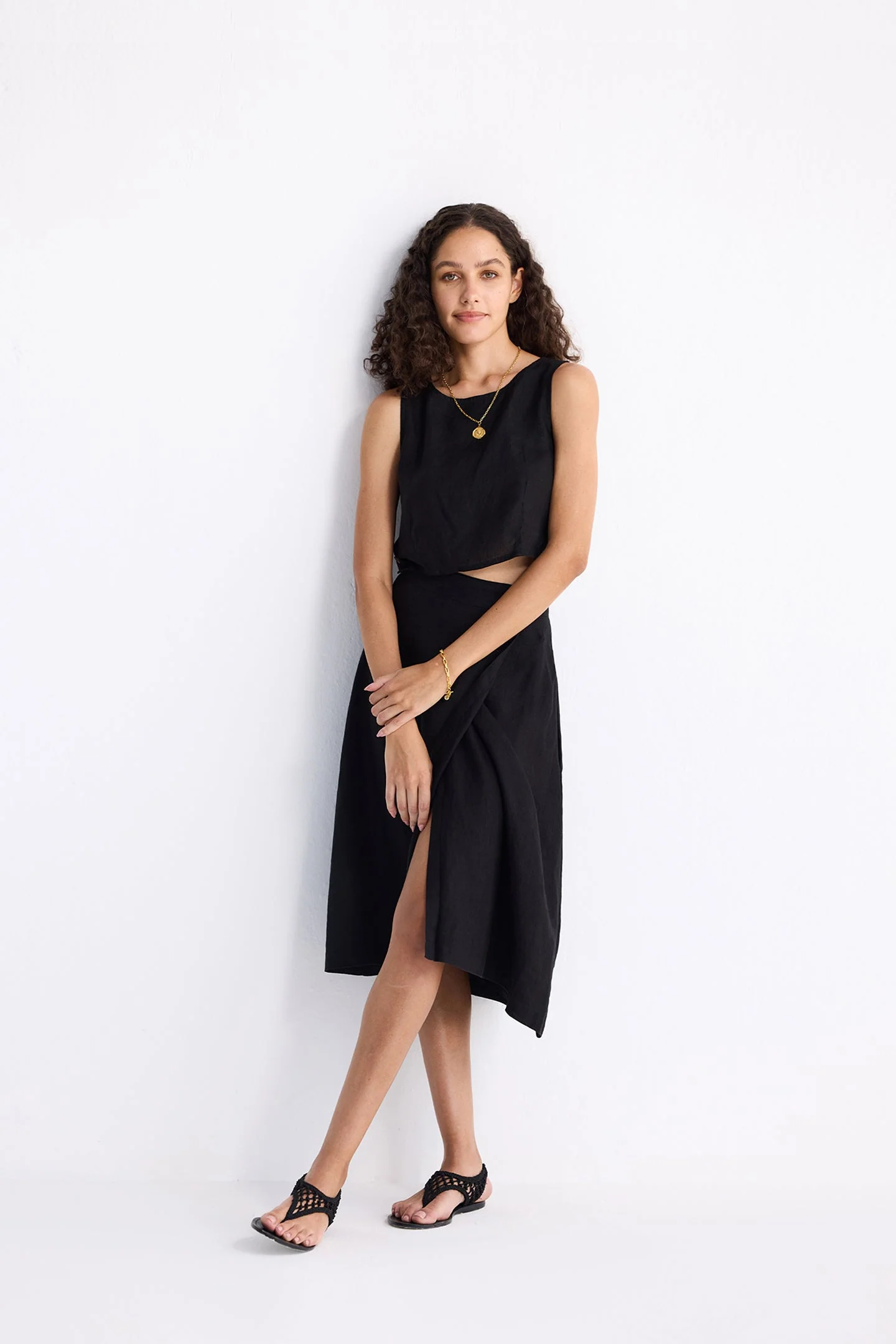 Breezy Summer Set in Black - Image 4