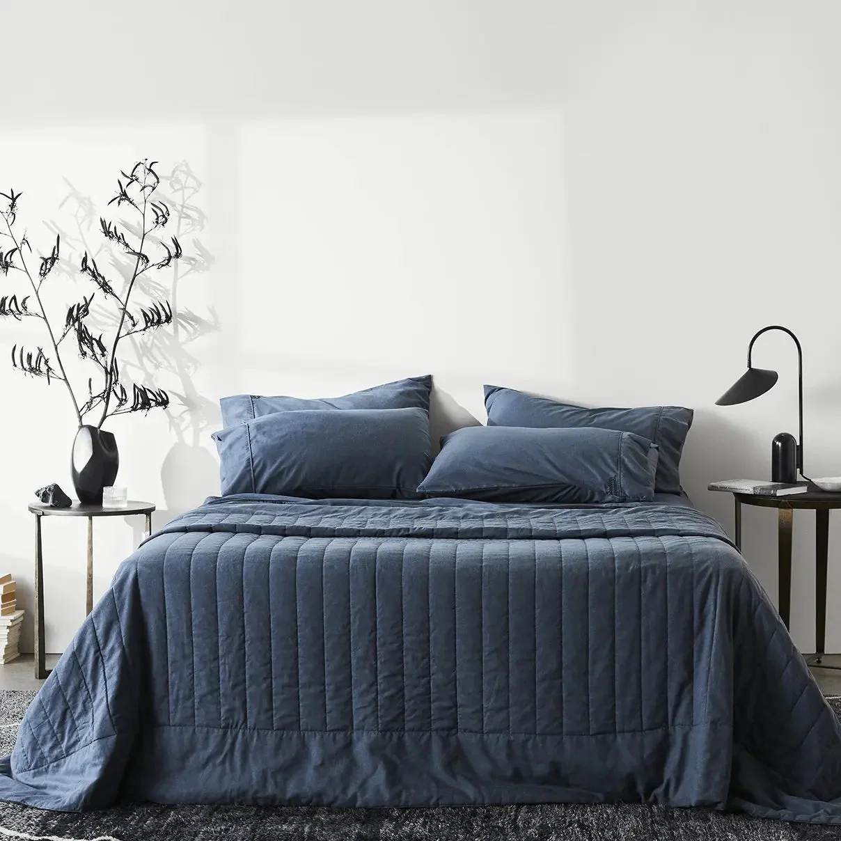 CleanBamboo Hemp™ Linen+ Quilted Coverlet - Image 6