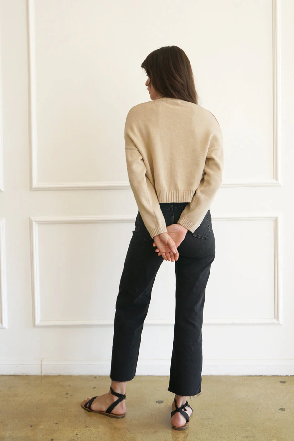 Diana Cardigan in Sand - Image 3
