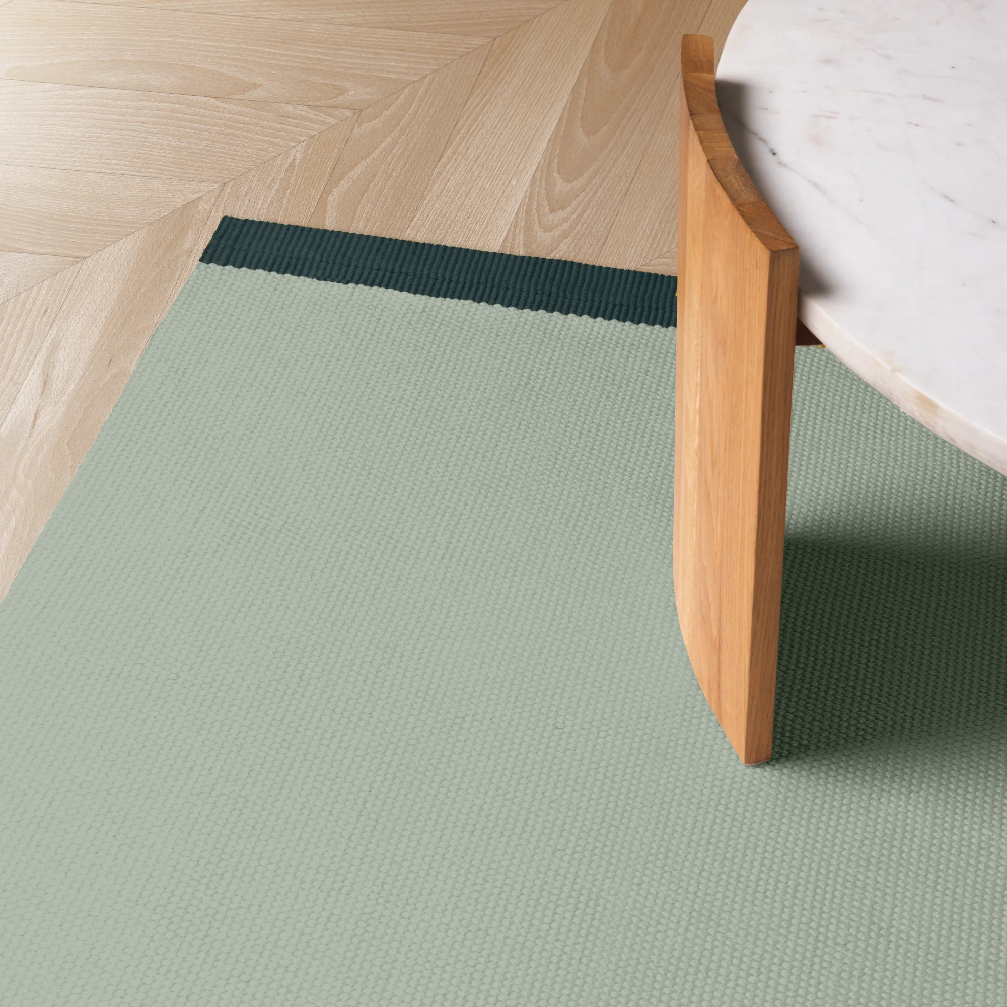 Luxe CleanBamboo® PLNTwool™ 2-Tone Rug - Image 4