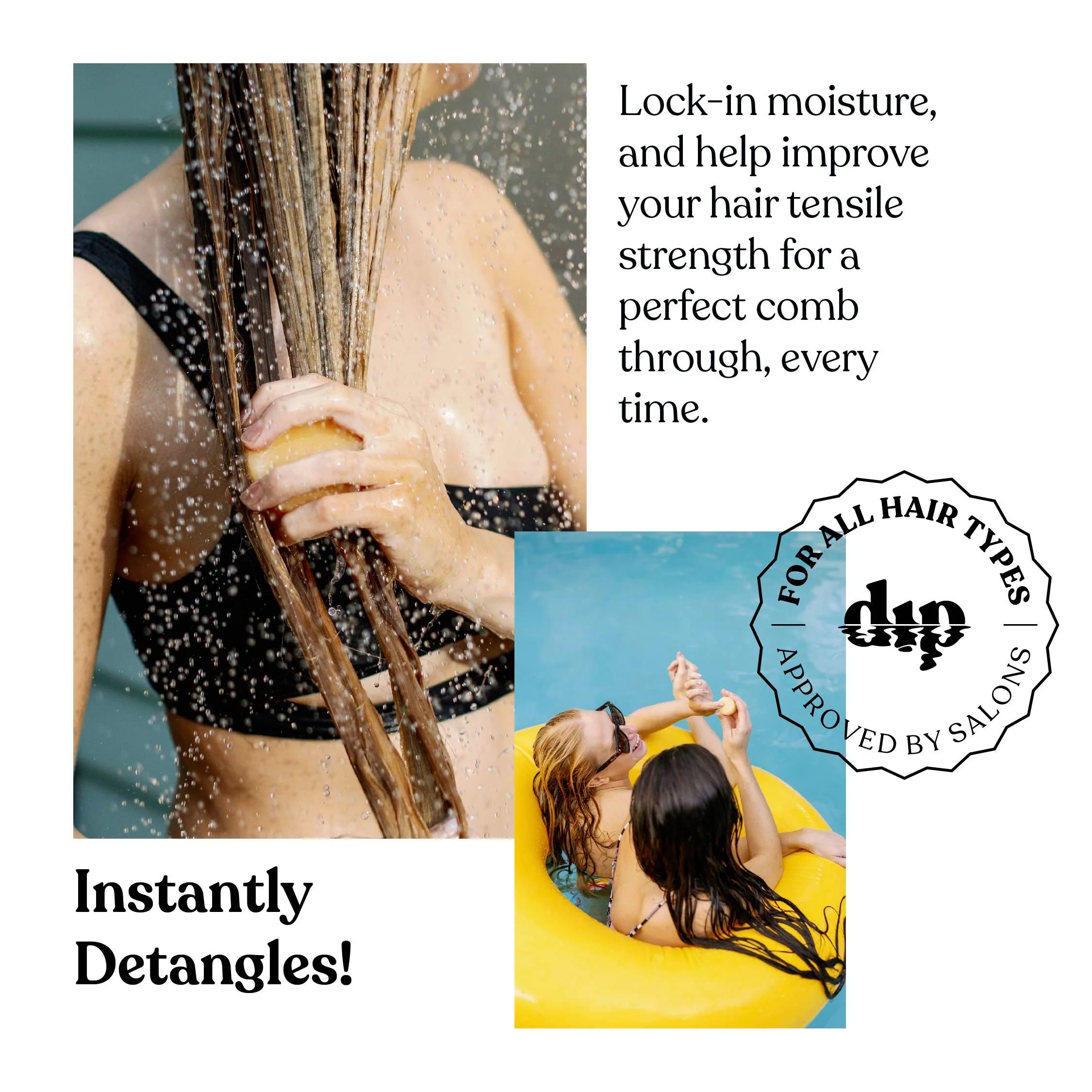 Mini Dip Conditioner & After Swim Detangler - Mimosa & Sandalwood - Image 3