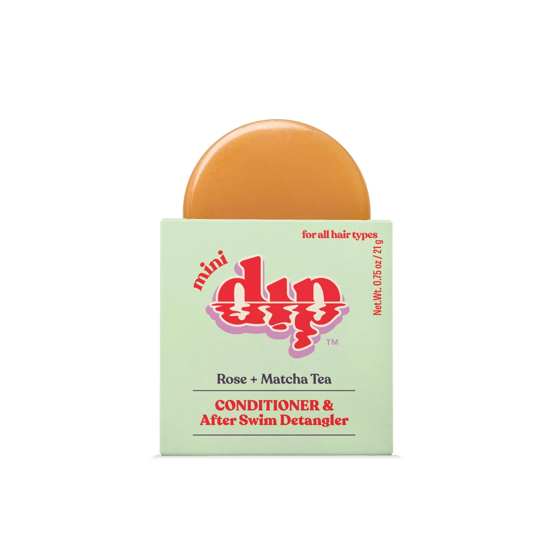 Mini Dip Conditioner & After Swim Detangler - Rose & Matcha Tea