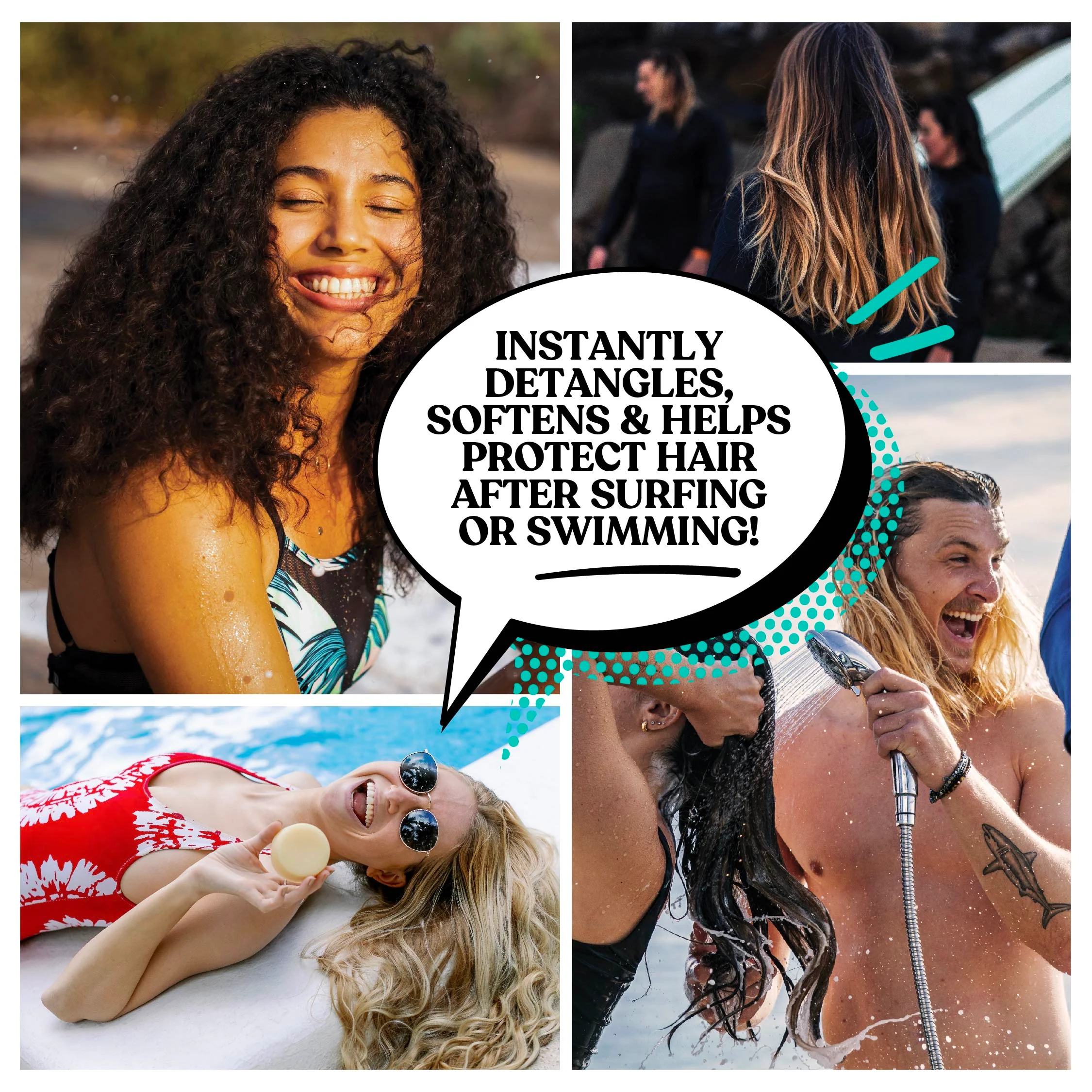 Mini Dip Conditioner & After Swim Detangler - Wild Sage & Vetiver - Image 9