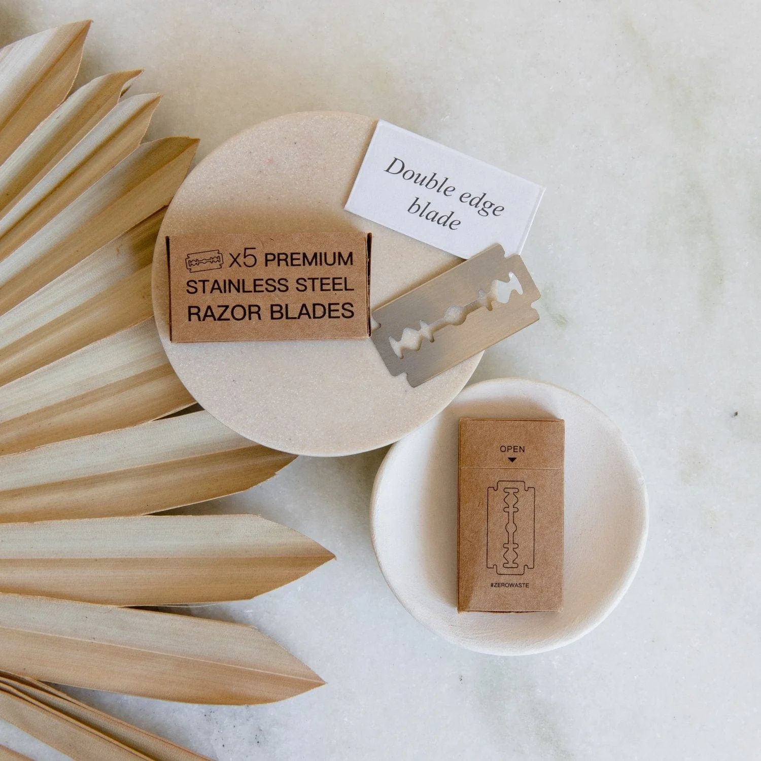 Zero Waste Razor Replacement Blades